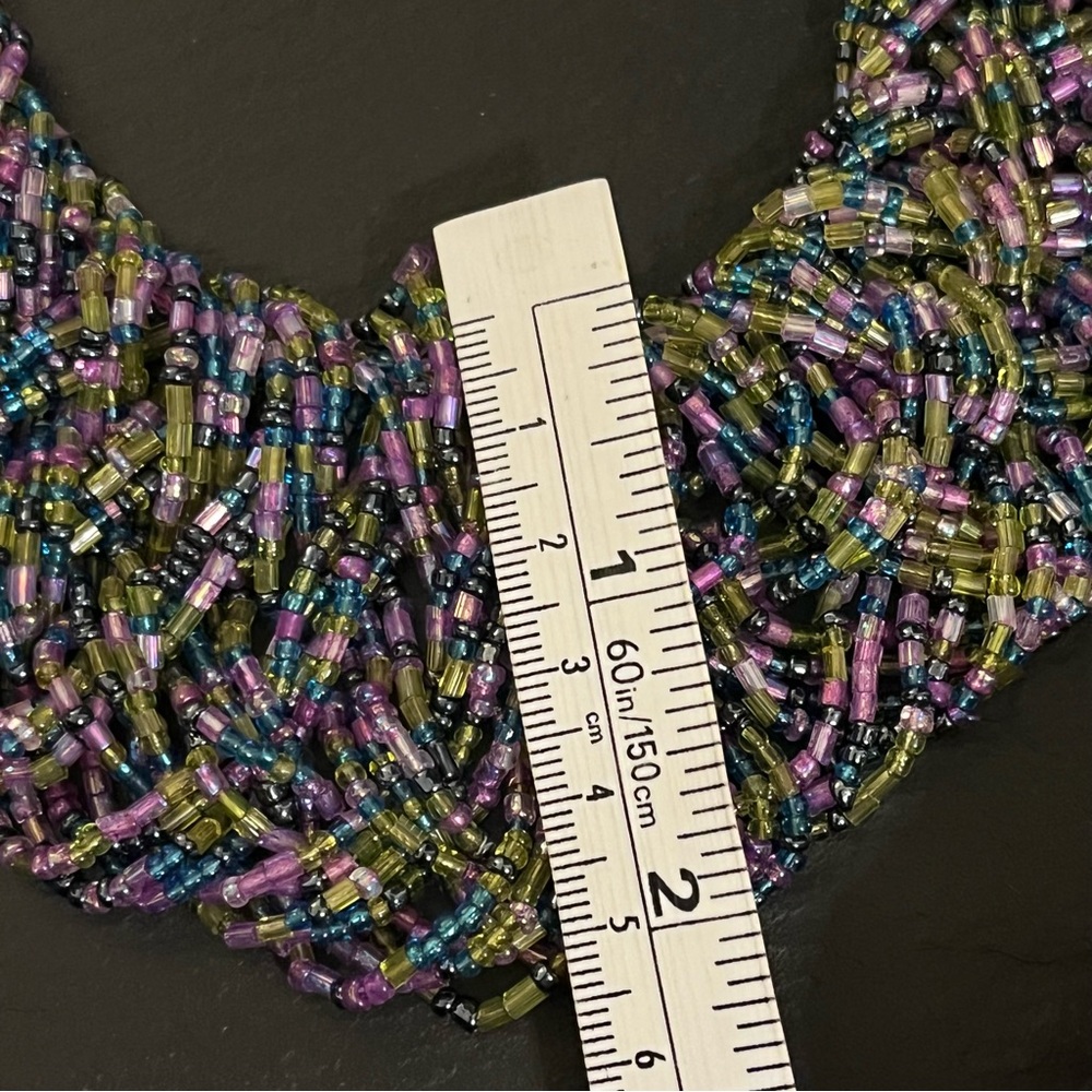 Boho Multicolored Multistrand Adjustable Braided … - image 7